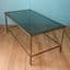 French brass coffee table - SOLD